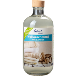 Wollwaschmittel mit Lanolin in Glasflasche - 500 ml