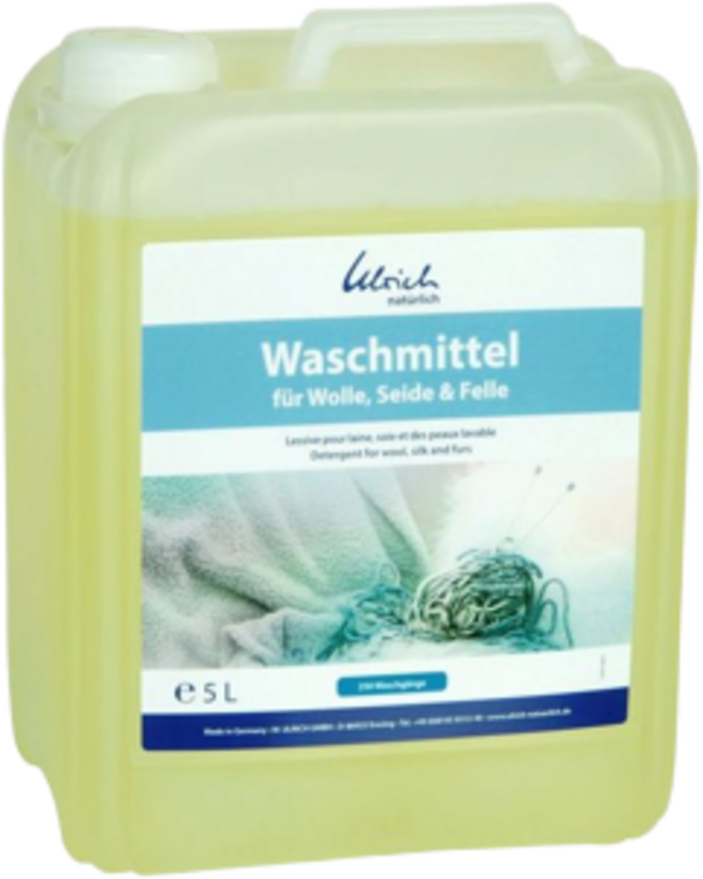 Ulrich natürlich Waschmittel für Wolle, Seide & Felle - 5 l