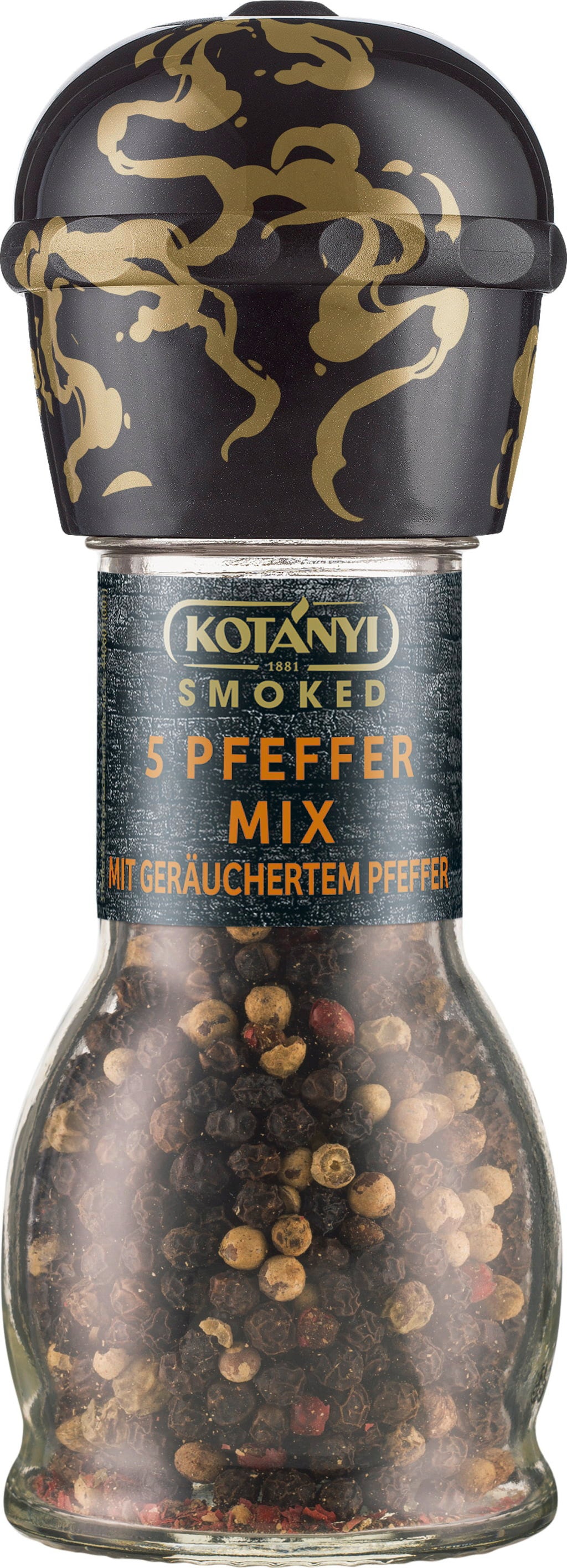 5 Pfeffer Mix mit geräuchertem Pfeffer , 42 g