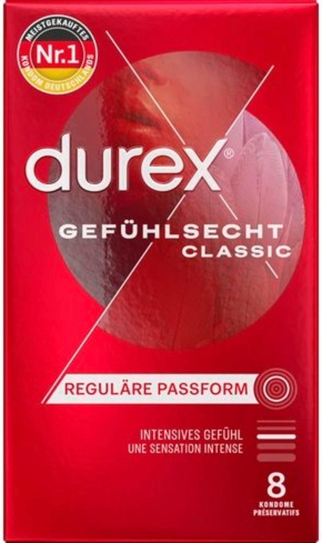 Gefühlsecht Classic Kondome, 8 Stk