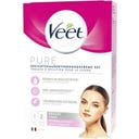Veet Creme Set Haarentfernung Gesicht - 100 ml
