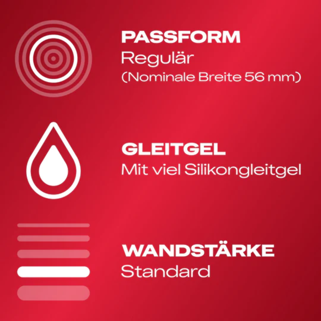 durex Gefühlsecht Classic Kondome - 3 Stk
