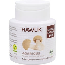 Hawlik Agaricus Extrakt Kapseln, Bio - 60 Kapseln