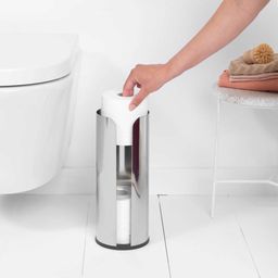 Brabantia ReNew Toilettenpapierständer - Brilliant Steel