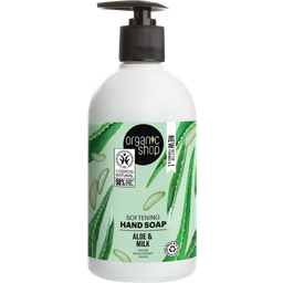 Organic Shop Softening Hand Soap Aloe & Milk - 500 ml