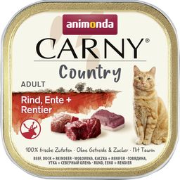 Animonda Carny Adult Country Schale 100g - Rind, Ente und Rentier