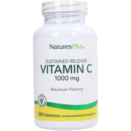 NaturesPlus® Vitamin C 1000 mg S/R - 180 Tabletten