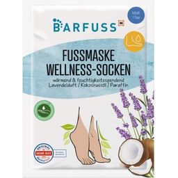 Barfuss Fußmaske Wellness-Socken - 1 Paar