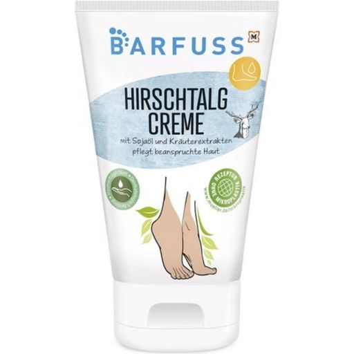 Barfuss Hirschtalg Fußcreme - 75 ml