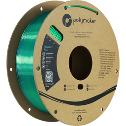 PolyLite Dual Silk PLA Jadeite Green-Chrome - 1,75 mm / 1000 g