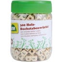 LENA Holz-Buchstabenwürfel, 300-teilig
