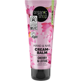 Organic Shop Hand & Nail Cream-Balm Cherry & Lotus