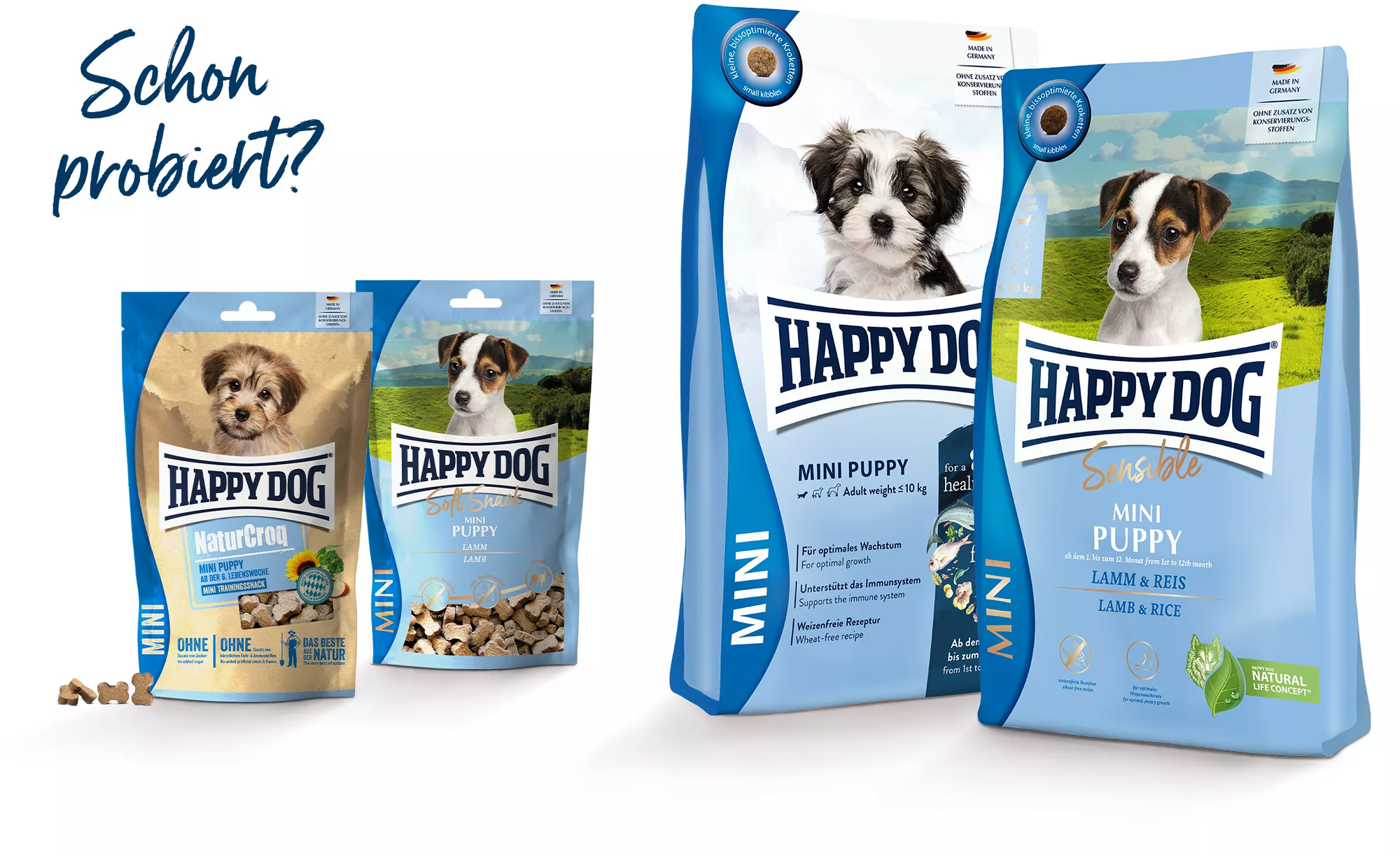 Happy Dog Trockenfutter NaturCroq Mini Puppy - 800 g