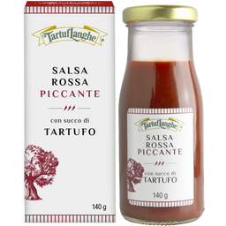 Tartuflanghe Hot & Spicy Rote Sauce mit Trüffelsaft - 140 g