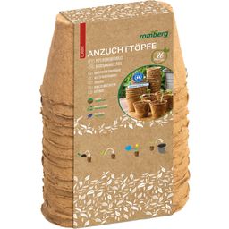 26 Anzuchttöpfe 6 cm rund - 1 Pkg