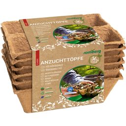 36 Anzuchttöpfe 5 cm - 6 Strips à 6 Töpfe - 1 Pkg