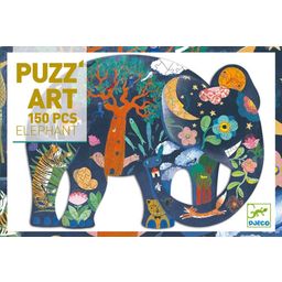Puzzle - Elefant - 150-teilig - 1 Stk
