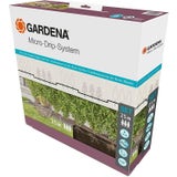 Micro-Drip-System Tropfbewässerung Set Hecke/Sträucher