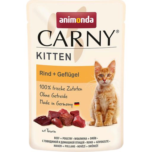Animonda Carny Kitten Frischebeutel 85g - Geflügel Cocktail