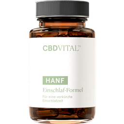 CBD VITAL Hanf Einschlaf-Formel - 60 Kapseln