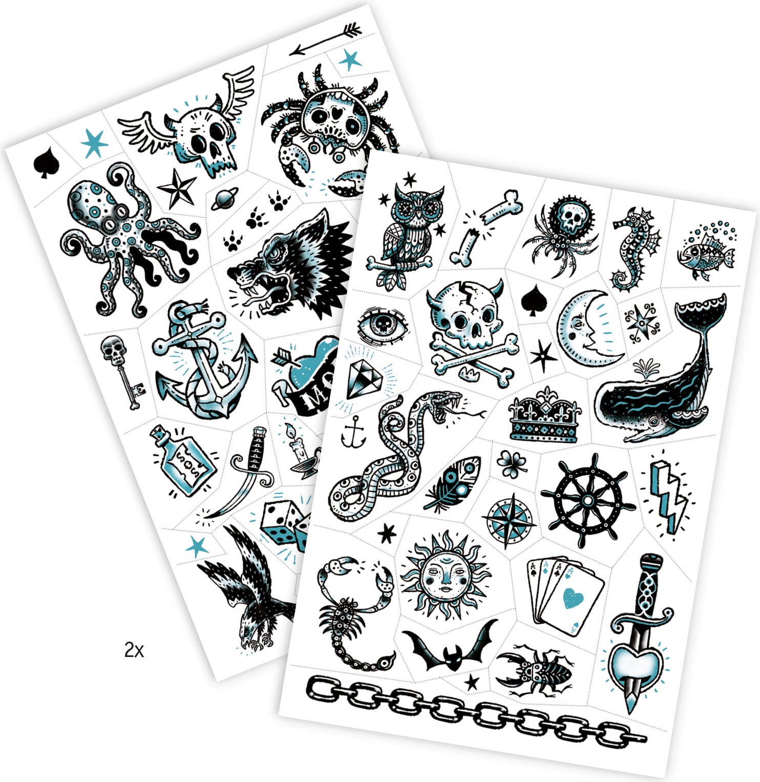 Tattoos - Die dunkle Seite - 1 Stk