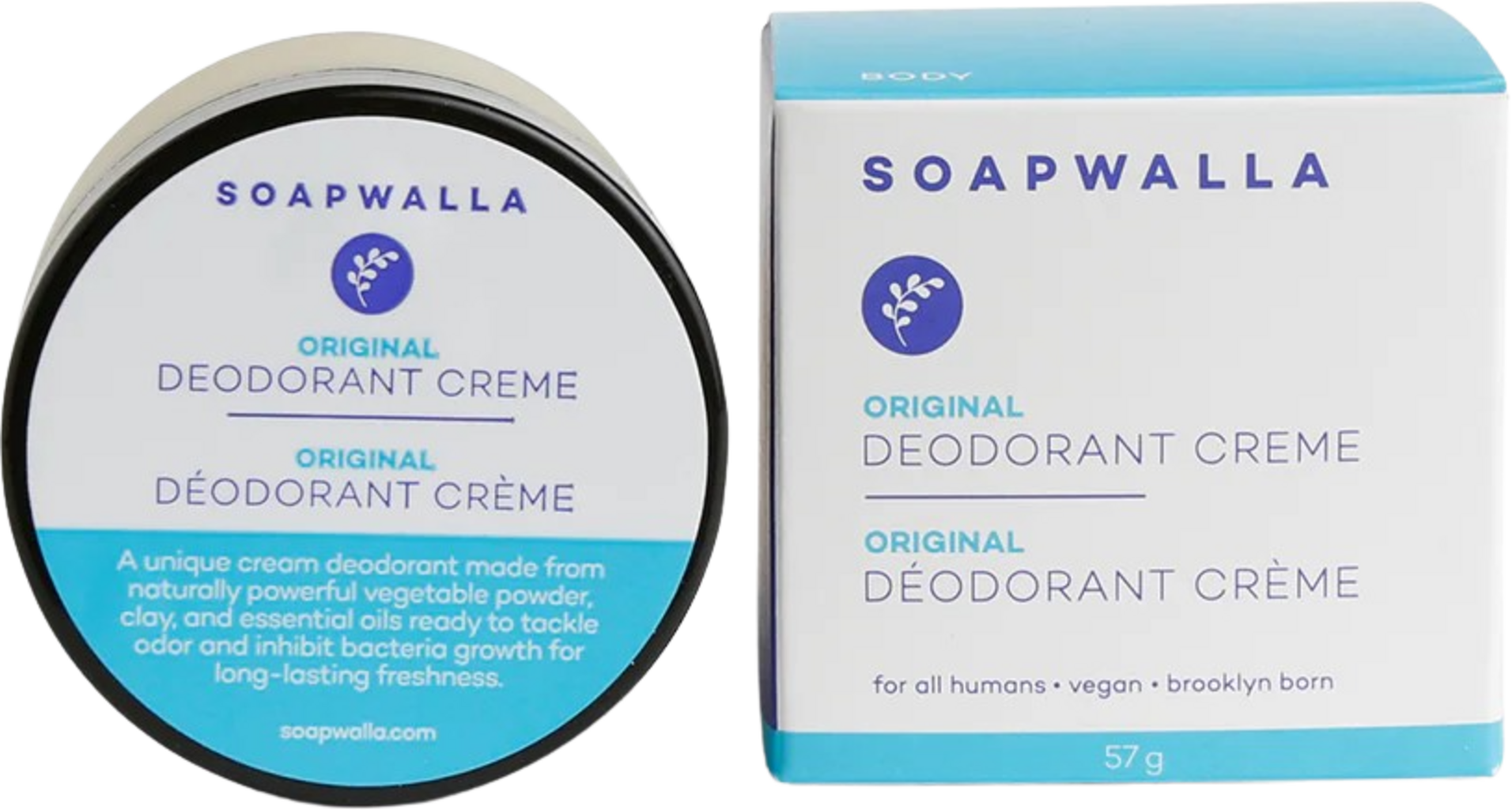 Soapwalla Classic Deodorant Cream - 56 g