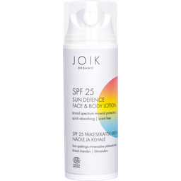 JOIK Organic Sun Defence Face & Body Lotion SPF 25 - 150 ml