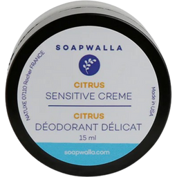 Soapwalla Citrus Deodorant Cream Sensitive - 15 g