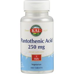 KAL Pantothensäure 250 mg - 100 Tabletten