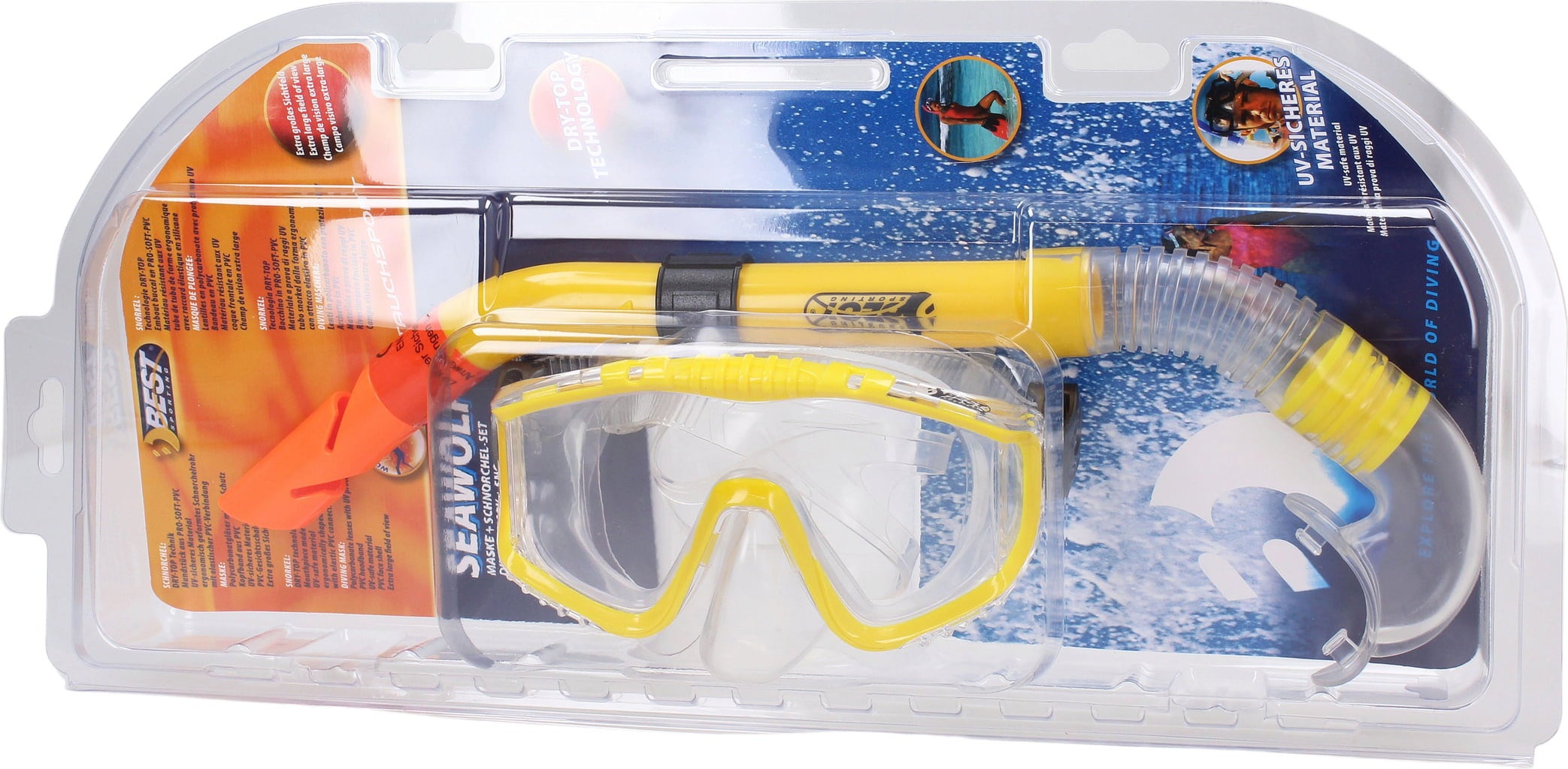 BEST Sport & Freizeit Tauchset Seawolf