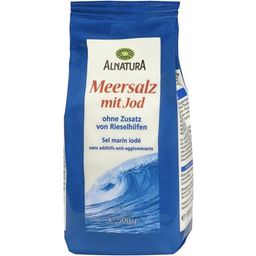 Alnatura Meersalz, jodiert - 500 g