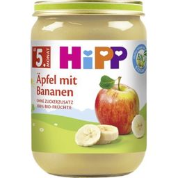 Bio Babygläschen Fruchtbrei Äpfel mit Bananen - 190 g