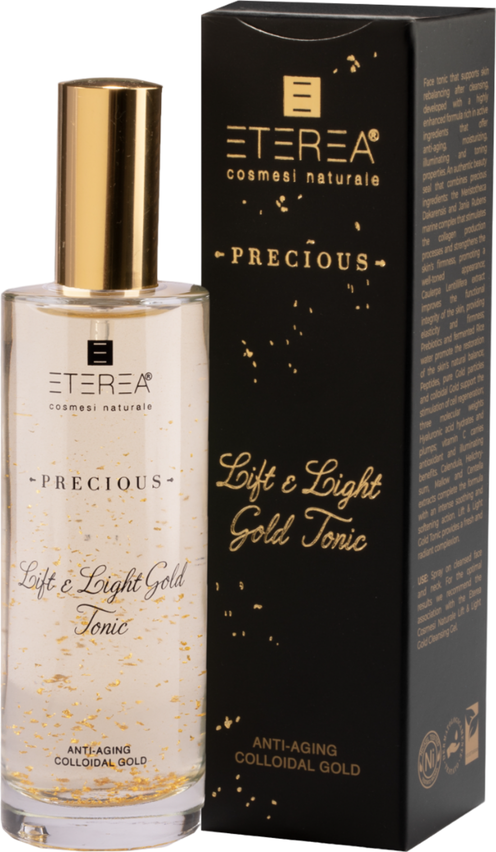 Eterea Cosmesi Naturale Precious Lift & Light Gold Tonic