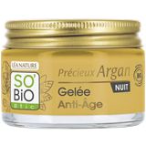 SO'Bio étic Argan Anti-Aging Nachtpflege-Gel