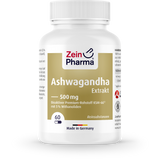 ZeinPharma® Ashwagandha Extrakt 500 mg