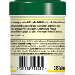 Tetra Pleco Tabletten - 275 Tabletten