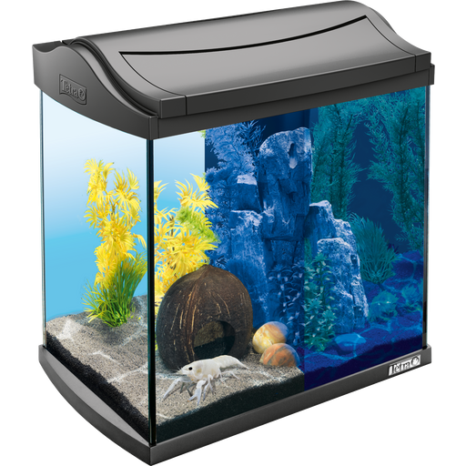 Tetra AquaArt Garnelen Aquarium LED 30L - grau