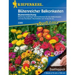 Blumenmischung Saatteppich Balkonkastenblumen