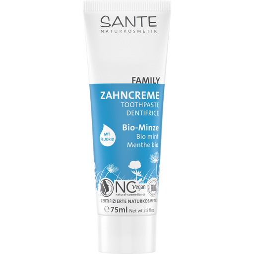 SANTE Naturkosmetik Family Zahncreme Bio-Minze - 75 ml