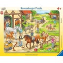 Puzzle - Pferdehof, 40 Teile