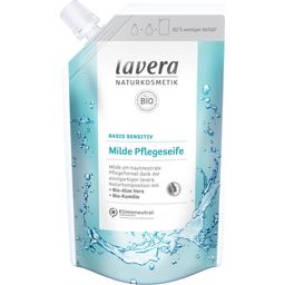 Lavera Basis Sensitiv Milde Pflegeseife - Nachfüller 500 ml