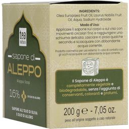 TEA Natura Aleppo-Seife 16% Lorbeeröl - 200 g