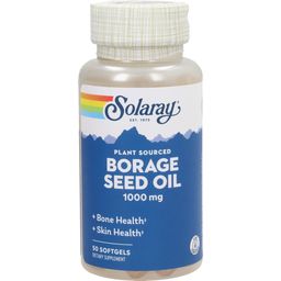 Solaray Borretschsamenöl (Borage Seed Oil) - 50 softgele