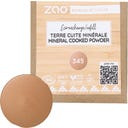 ZAO Refill Mineral Cooked Powder - 345 Milk Chocolate