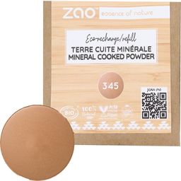 ZAO Refill Mineral Cooked Powder - 345 Milk Chocolate