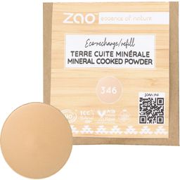 ZAO Refill Mineral Cooked Powder - 346 Light Beige