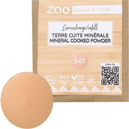 ZAO Refill Mineral Cooked Powder - 347 Apricot Beige