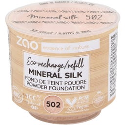 ZAO Refill Mineral Silk - 502 Pinkish Beige
