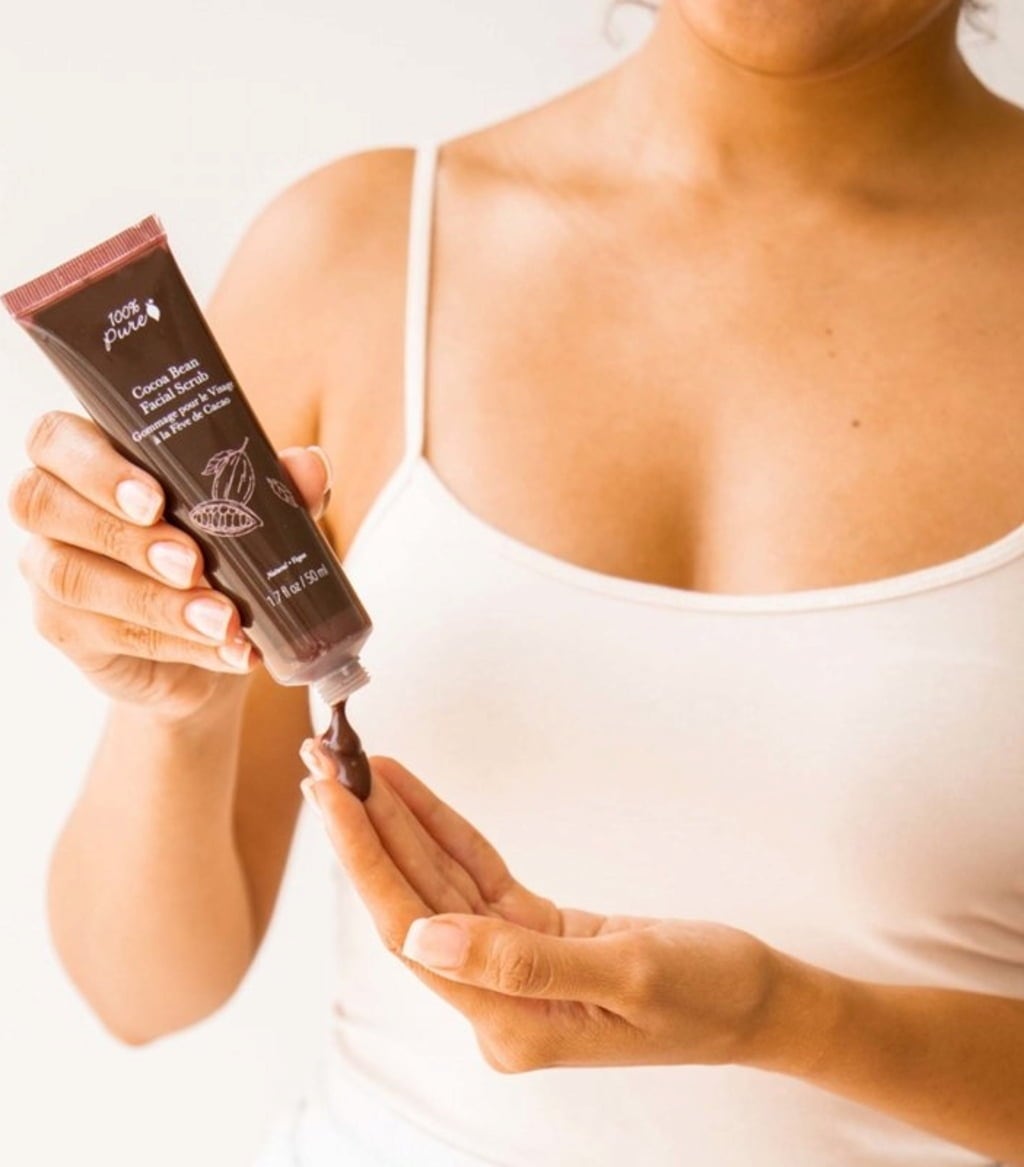 100% Pure Cocoa Bean Facial Scrub - 50 ml