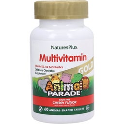 NaturesPlus® Animal Parade GOLD Multivitamin Kirsch - 60 Kautabletten